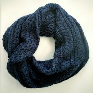 Navy Gap Infinity Scarf